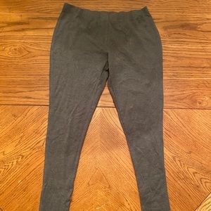 Gray leggings
